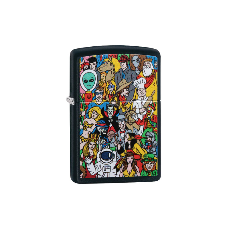 O Zippo 218-076241 Where's Windy Design