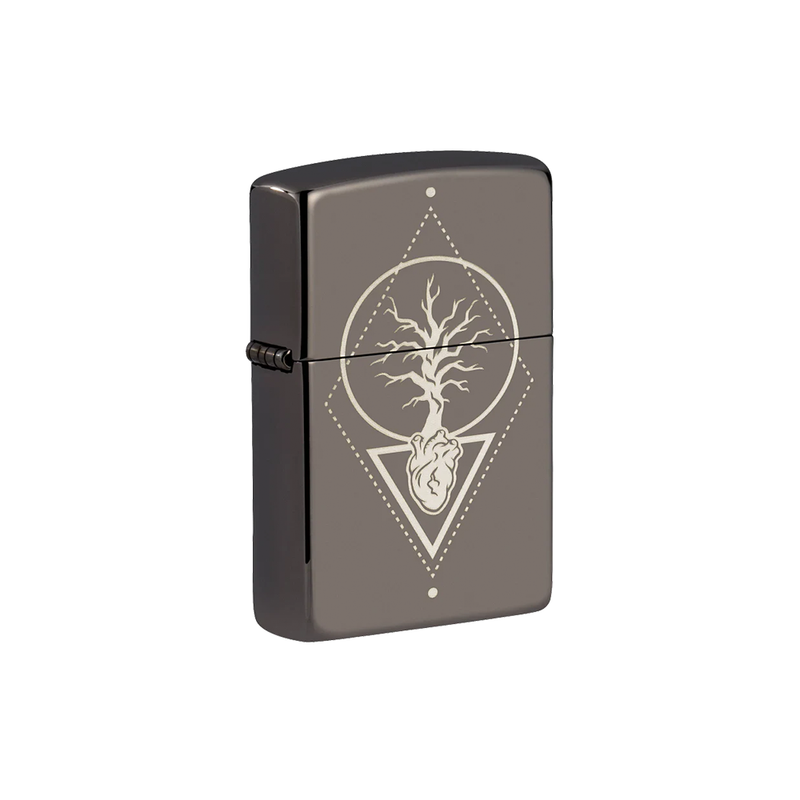 O Zippo 49687 Heart of Tree Design