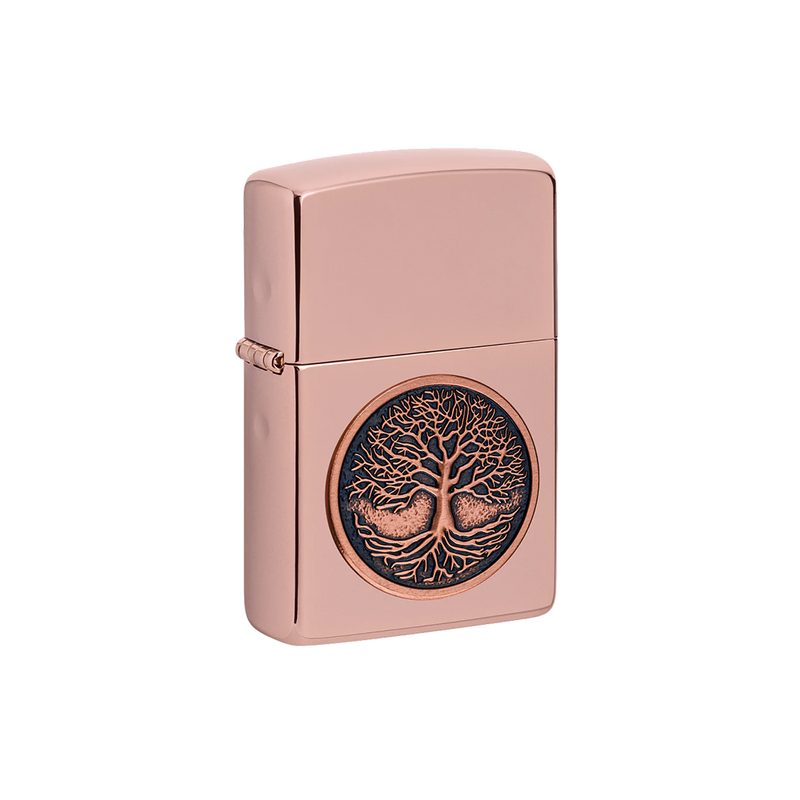 O Zippo 49638 Tree of Life Emblem Design