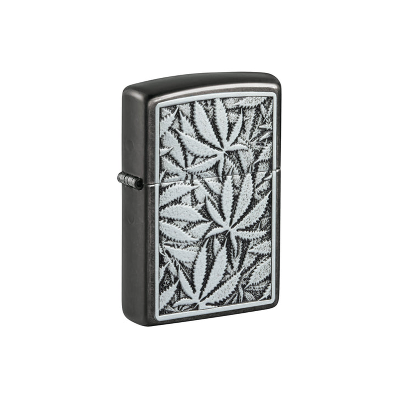 O Zippo 48123 Cannabis Emblem