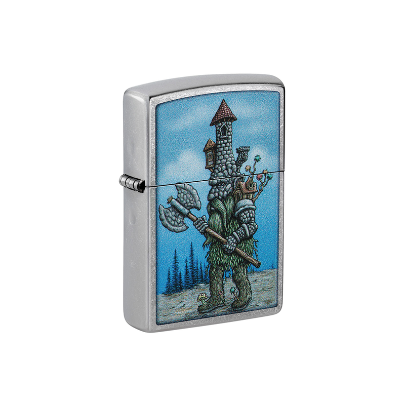 O Zippo 46246Knight Monster Design