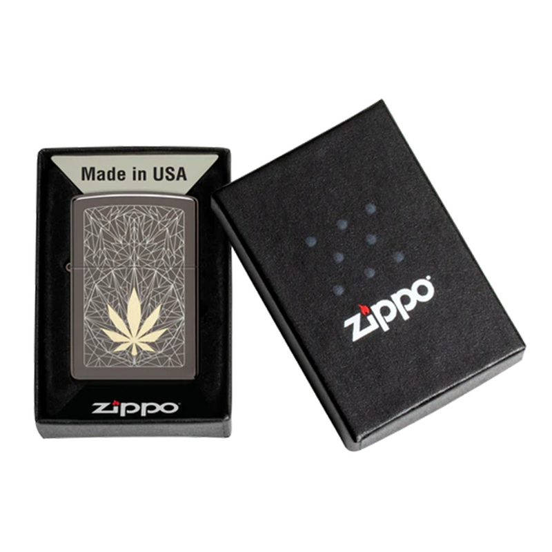 O Zippo 48384 Cannabis Design