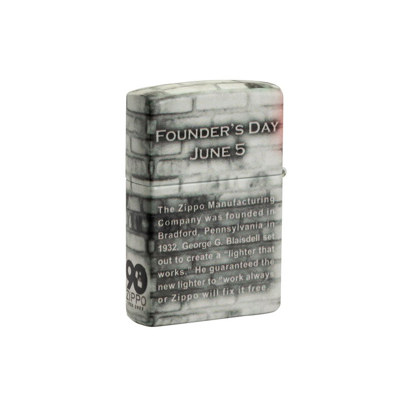 O Zippo 48163 The 2022 Founder's Day Commemorative Lighter