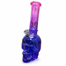 8″ Skull Glass Bong – Metallic Finish [GP2046] Glass Bong ONE Purple