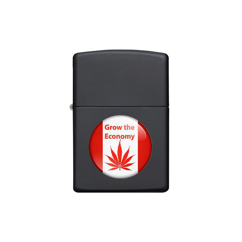 O Zippo 04841 Grow The Economy Leaf Design