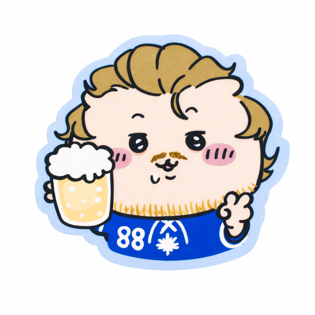 Goober Sticker O Hockey Goober Vinyl Stickers – Pack of 8