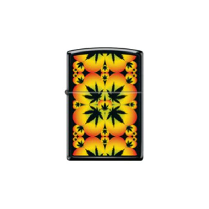 O Zippo 218-064529 Cannabis Pattern