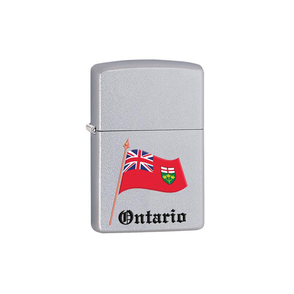 O Zippo 078157 Souvenir Flag of Ontario