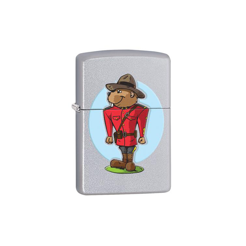 O Zippo 078185 Souvenir Beaver Mountie