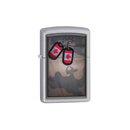 Zippo 205-078193 Canadian Military Dog Tag Zippo Lighter ONE