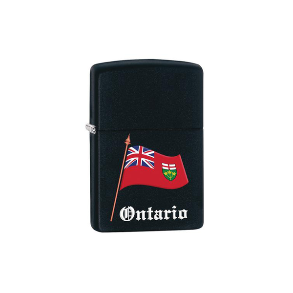 O Zippo 078243 Souvenir Flag of Ontario