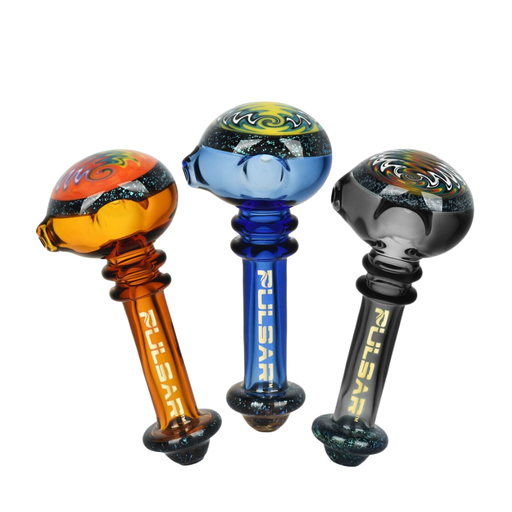 4.5" Oort Cloud Glass Spoon Pipe - Assorted Colours