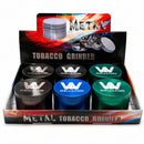 51mm 4-Piece Wellcann Metal Grinder Display Pack Super Supplys Inc Default Title