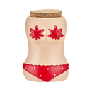 BIKINI STASH JAR W/ RED BIKINI Jar Roast and Toast Gifts