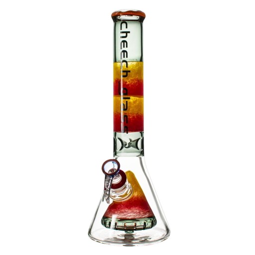 15" Cheech Frit Beaker in Beaker Assorted Colours