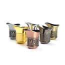 4 Parts 50mm Kettle Shape Metal Grinder Box of 6 [SMJL-008] Display Pack Canadian Distributor