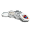 63mm x 42mm Retro Gaming 4-Part Metal Herb Grinder – 6PCS Display Display Pack Super Supplys Inc