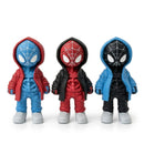 3D Hooded Web Hero Character Tobacco Grinder – 6PCS Display