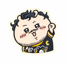 Hockey Goober Vinyl Stickers – Pack of 8 Flag · Sign · Deco replenishedrogue