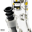 SC Castle Glassworks Kitty Cat 12" 9mm Beaker Bong