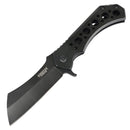 Defender-Xtreme | 6" Stainless Steel Hunting Closed Ball Barring Bottom [13393] Folding Knife Canadian Distributor