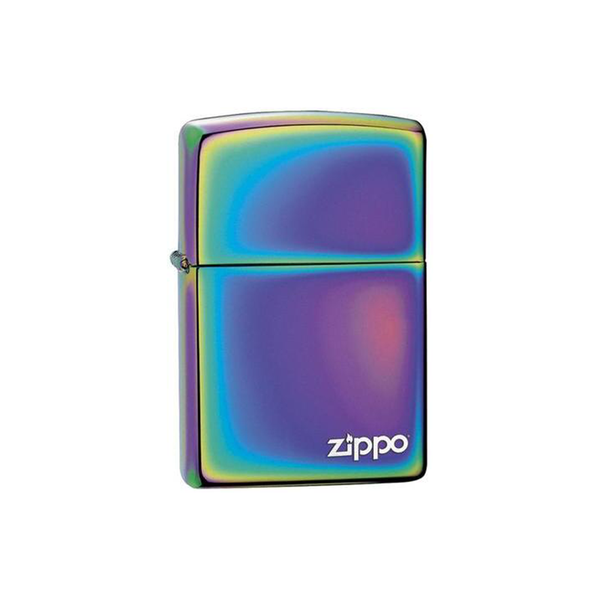 O Zippo 151ZL Spectrum with Zippo logo