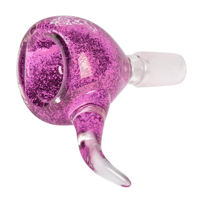 SC Red Eye Glass 14mm Sparkle Liquid Bowl