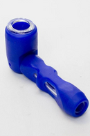 Silicone Hand Pipe with Glass Insert