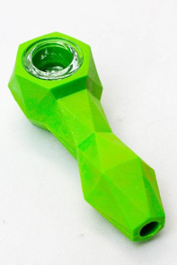 Silicone Diamond Hand Pipe