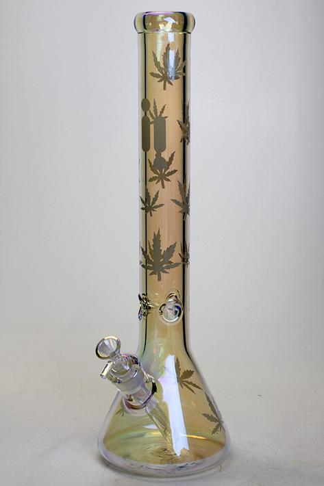 18" Infyniti Brand Water Pipe with Beaker Base