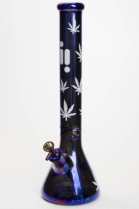 18" Infyniti Brand Water Pipe with Beaker Base