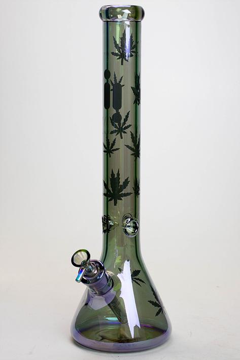 18" Infyniti Brand Water Pipe with Beaker Base