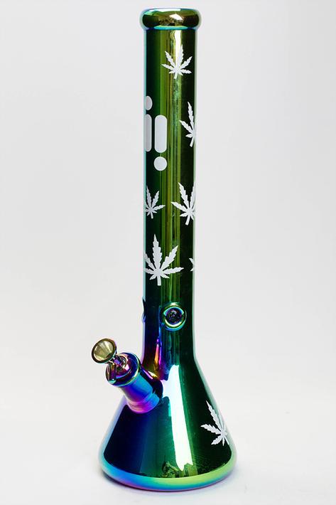 18" Infyniti Brand Water Pipe with Beaker Base