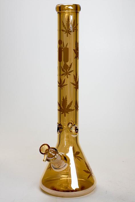 18" Infyniti Brand Water Pipe with Beaker Base