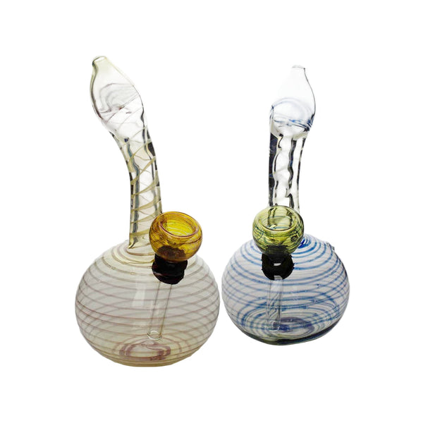 O 6" Changing Color Water Pipe Assorted Colors [PIP562]