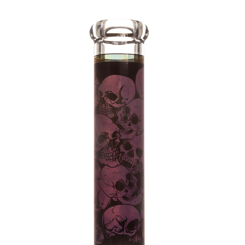 16" 7mm Marley Wrapped Skull Beaker