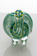 Small elephant glass hand pipe Pack of 2 Glass Pipe ONE