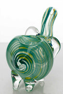 Small elephant glass hand pipe Pack of 2 Glass Pipe ONE