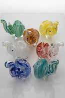 Small elephant glass hand pipe Pack of 2 Glass Pipe ONE