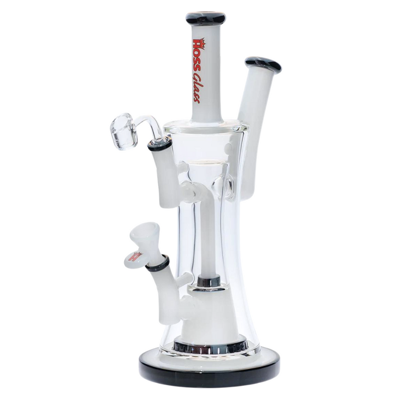 H 516 12" Hoss Two-Tone Double Bubbler