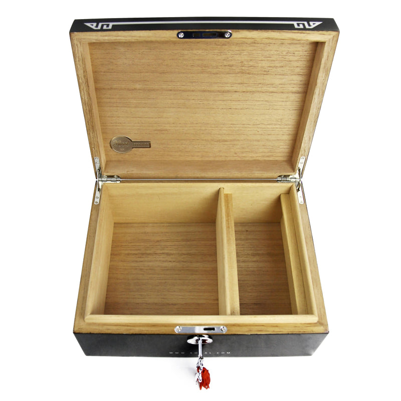 HUMIDOR | BLACK- - One Wholesale