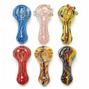 3.75" Assorted Swirl Glass Hand Pipe-2CT Glass Pipe Super Supplys Inc Default Title
