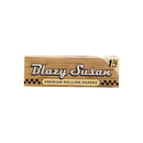Blazy Susan | Unbleached 1-1/4 Rolling paper box of 50 1 - 1/4" Size Smoking Cat Distribution