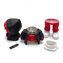 3D Hooded Web Hero Character Tobacco Grinder – 6PCS Display