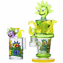 Cheech | 12" Sunflower Bong [CHE 327] Glass Bong Smoking Cat Distribution Green