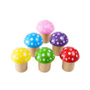 3 Parts 50mm Mushroom Head Plastic Grinder with Storage Box of 12 [SMJL-007] Display Pack Canadian Distributor