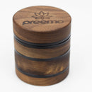 preemo - 2.5 inch 4-Piece Wooden Grinder [JC7023] Regular Grinder preemo Black