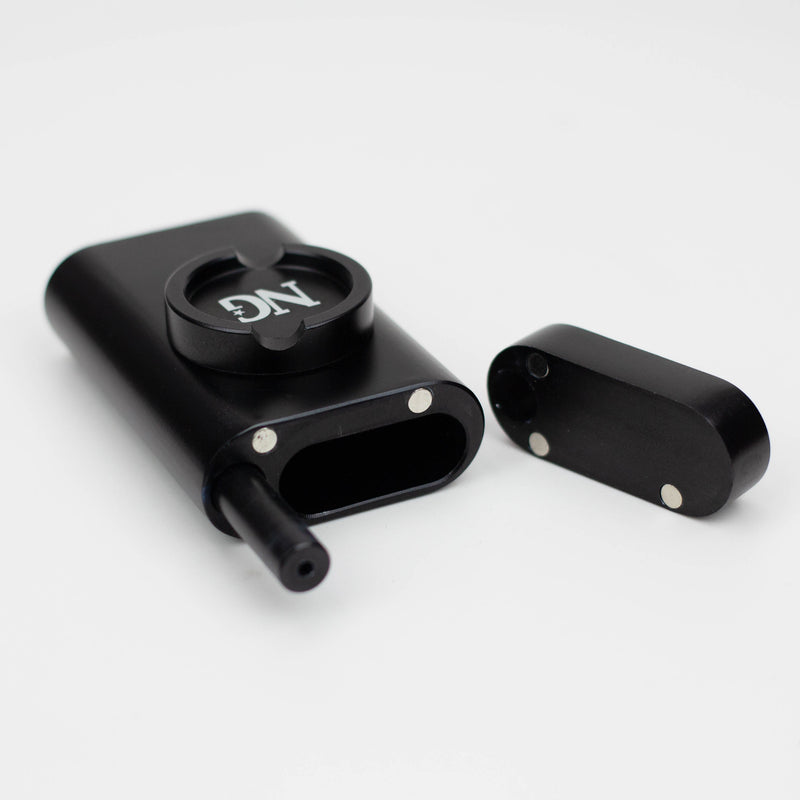 NG - Metal Dugout with Grinder [JC8042] Dugout High-End Brands Glass