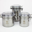 NG - Stainless Metal Canister Stash Box High-End Brands Glass