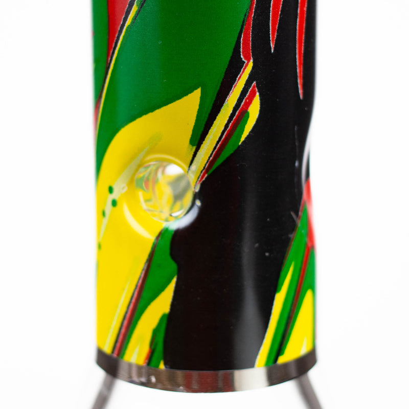 O NG-18 inch 7mm Rasta Legend Beaker [YN1099]